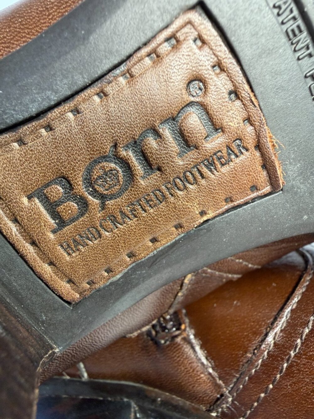 WOMEN'S SIZE 9 Born Brown Leather Boots - Picture 8 of 16